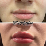 Ridgeline Aesthetics Lip Filler Procedure Before and After